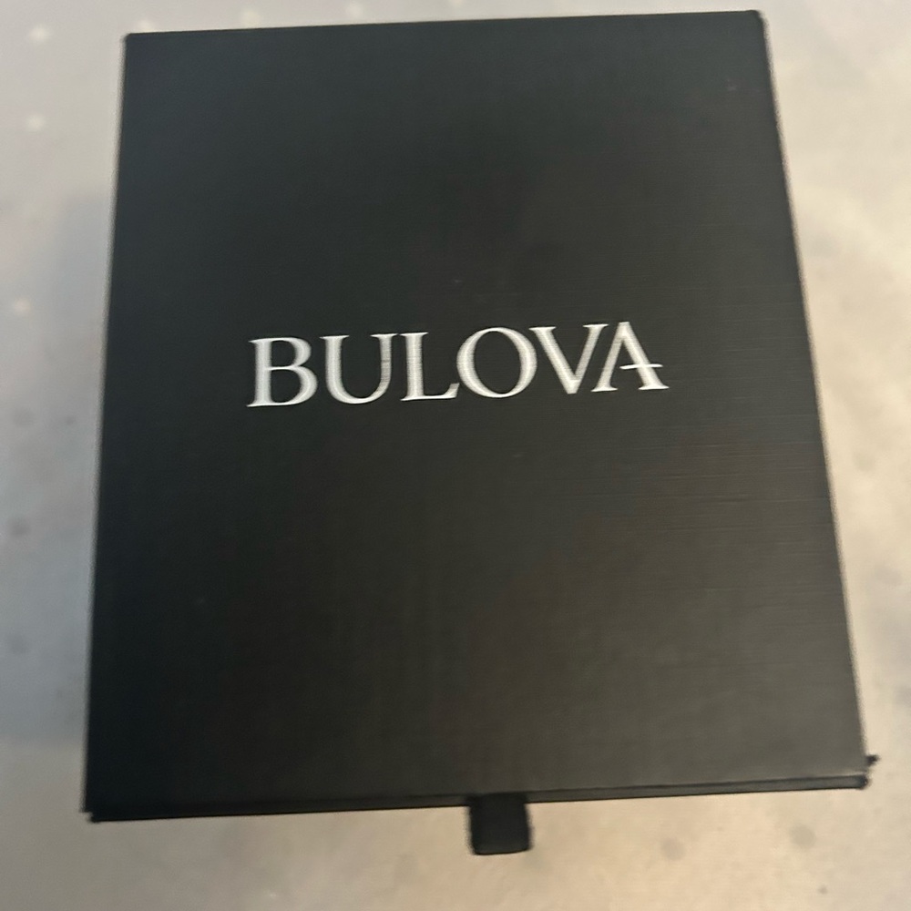 Bulova Black Watch Box